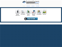 Tablet Screenshot of fullestextentmedia.com